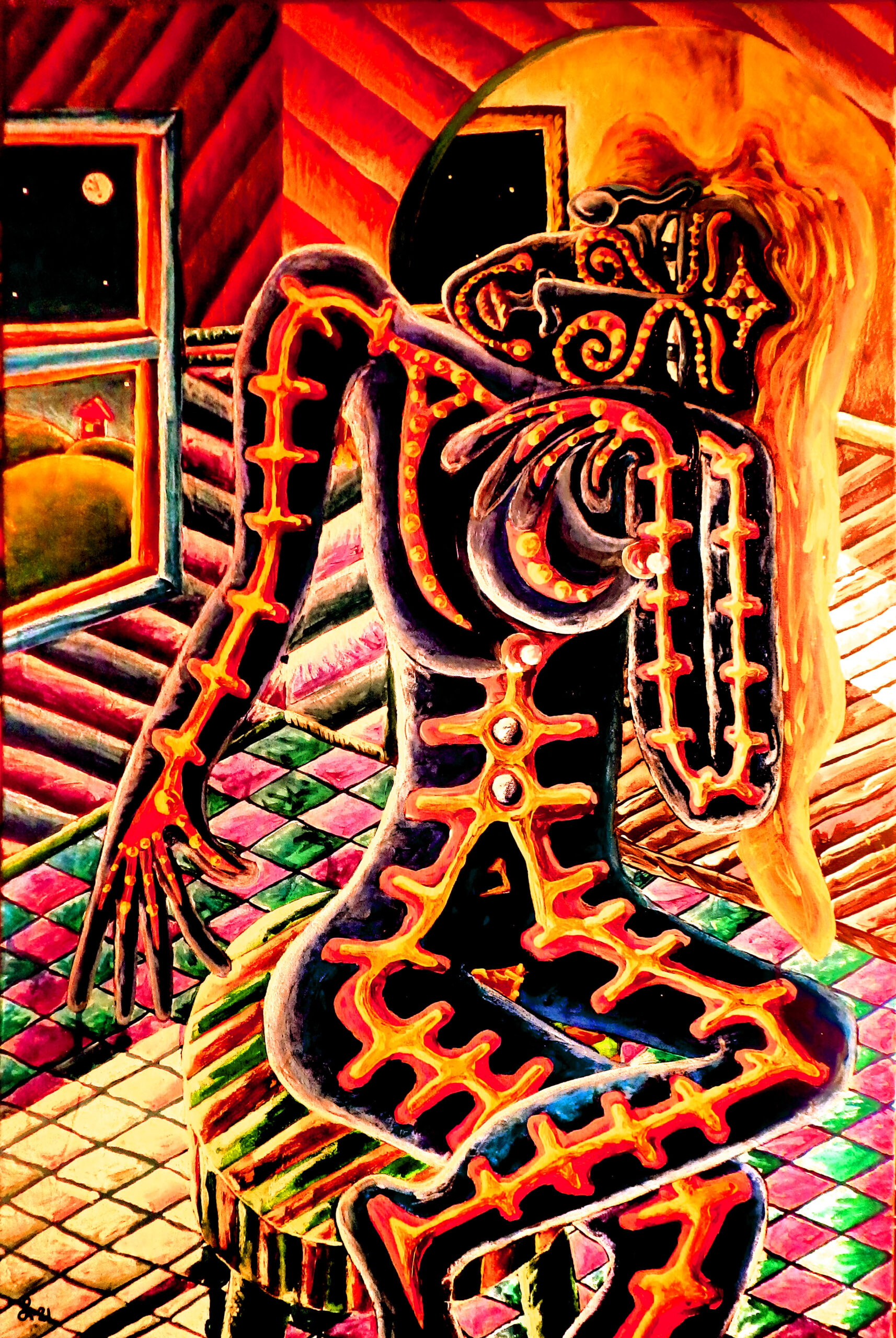 femme tatouée